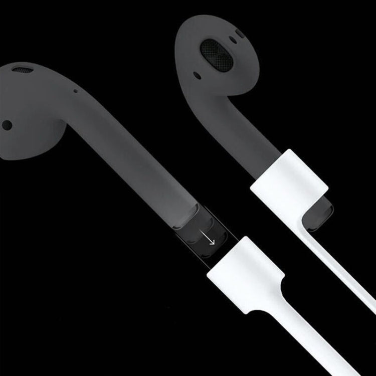 무선 블루투스 이어폰 분실 방지 스트랩 실리콘 유니섹스 헤드폰 분실 방지 라인 Apple AirPods 1/2용, 케이블 길이: 60cm