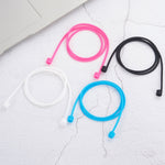 무선 블루투스 이어폰 분실 방지 스트랩 실리콘 유니섹스 헤드폰 분실 방지 라인 Apple AirPods 1/2용, 케이블 길이: 60cm