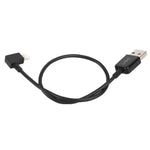 30cm USB-8핀 직각 데이터 커넥터 케이블 DJI SPARK / MAVIC PRO / 팬텀 3 & 4 / 인스파이어 1 & 2용, USB-8핀