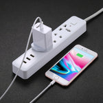 2m USB-C / Type-C 수컷 to 8핀 수컷 퀵 차지 케이블