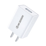 WK WP-U118 10W 단일 USB 포트 여행용 충전기 전원 어댑터, 미국 플러그, WP-U118 미국 플러그