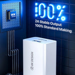 WK WP-U118 10W 단일 USB 포트 여행용 충전기 전원 어댑터, 미국 플러그, WP-U118 미국 플러그