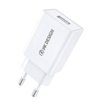 WK WP-U118 10W 단일 USB 포트 여행용 충전기 전원 어댑터, EU 플러그, WP-U118 EU 플러그