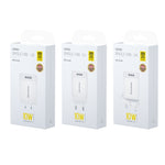 WK WP-U118 10W 단일 USB 포트 여행용 충전기 전원 어댑터, EU 플러그, WP-U118 EU 플러그
