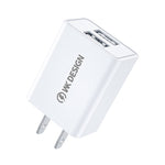 WK WP-U119 10W 듀얼 USB 포트 여행용 충전기 전원 어댑터, 미국 플러그, WP-U119 미국 플러그