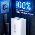 WK WP-U119 10W 듀얼 USB 포트 여행용 충전기 전원 어댑터, 미국 플러그, WP-U119 미국 플러그