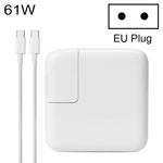 61W Type-C 전원 어댑터 1.8m 케이블 포함, EU 플러그, 61W EU 플러그
