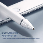 HX DZ870 1.4mm 팁 감도 스타일러스 펜 iPad, iPhone, Galaxy용