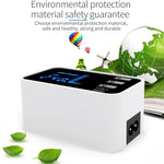 CDA30 20W 3 USB 포트 + USB-C / Type-C 포트 다기능 충전기 LED 디스플레이, US 플러그, US 플러그