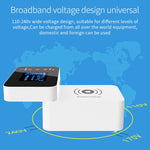 CDA33Q 40W QC 3.0 USB + 3 USB 포트 + USB-C / Type-C 포트 다기능 충전기 LED 디스플레이, AU 플러그, AU 플러그