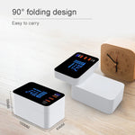 CDA33Q 40W QC 3.0 USB + 3 USB 포트 + USB-C / Type-C 포트 다기능 충전기 LED 디스플레이, UK 플러그, UK 플러그