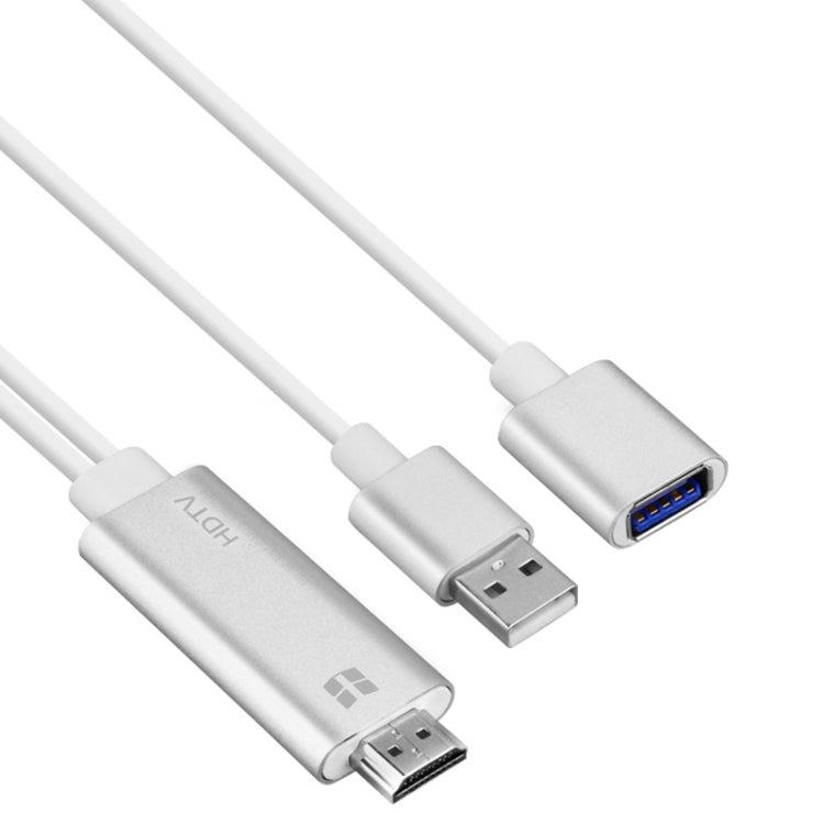 Onten 7562 USB 암컷 to HDMI 폰 to HDTV 어댑터 케이블 iPhone / 안드로이드용