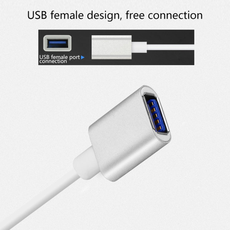 Onten 7562 USB 암컷 to HDMI 폰 to HDTV 어댑터 케이블 iPhone / 안드로이드용