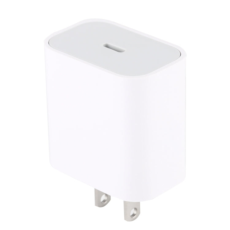 18W USB-C / 타입-C 인터페이스 여행용 충전기, 미국 플러그, 18W 미국 플러그