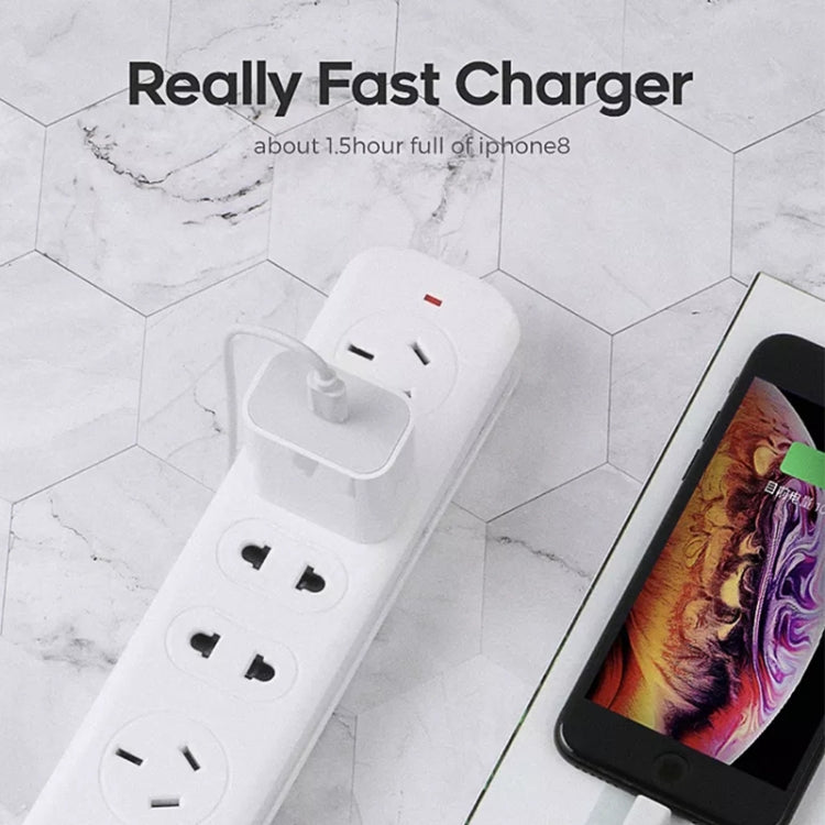 18W USB-C / 타입-C 인터페이스 여행용 충전기, 미국 플러그, 18W 미국 플러그