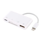 NK-108L 8핀 to USB + TF 카드 + SD 카드 카메라 리더 어댑터, IOS 9.1 이상 시스템 호환, NK-108L