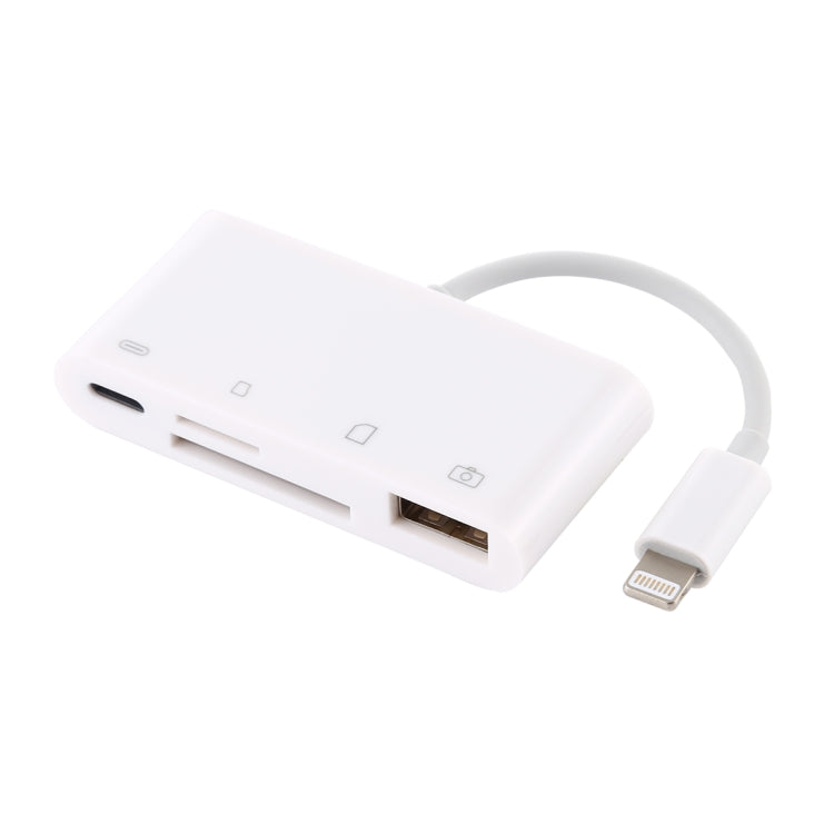 NK-108L 8핀 to USB + TF 카드 + SD 카드 카메라 리더 어댑터, IOS 9.1 이상 시스템 호환, NK-108L