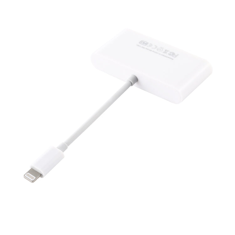 NK-108L 8핀 to USB + TF 카드 + SD 카드 카메라 리더 어댑터, IOS 9.1 이상 시스템 호환, NK-108L