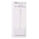 NK-108L 8핀 to USB + TF 카드 + SD 카드 카메라 리더 어댑터, IOS 9.1 이상 시스템 호환, NK-108L