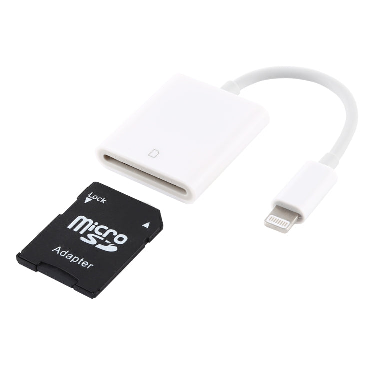 NK105 8핀 to SD 카드 카메라 리더 어댑터, IOS 9.1 이상 시스템 호환, NK105