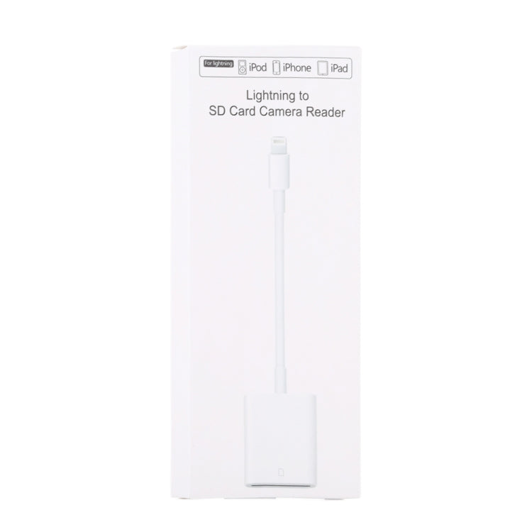 NK105 8핀 to SD 카드 카메라 리더 어댑터, IOS 9.1 이상 시스템 호환, NK105