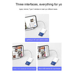 NK105 8핀 to SD 카드 카메라 리더 어댑터, IOS 9.1 이상 시스템 호환, NK105