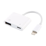 NK101 8핀 to USB 카메라 리더 어댑터, iOS 9.1 이상 시스템 호환, NK101