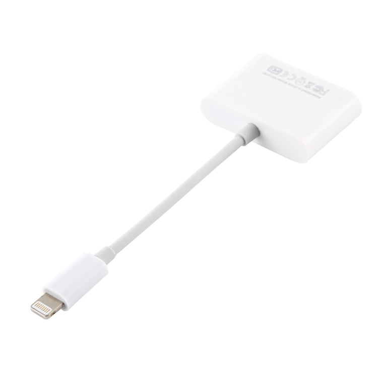 NK101 8핀 to USB 카메라 리더 어댑터, iOS 9.1 이상 시스템 호환, NK101
