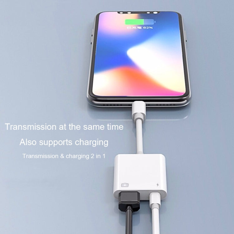 NK101 8핀 to USB 카메라 리더 어댑터, iOS 9.1 이상 시스템 호환, NK101