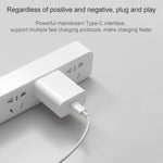 오리지널 샤오미 AD201 20W 단일 USB-C / 타입-C 인터페이스 여행용 충전기 퀵 차지 버전, 미국 플러그, 20W