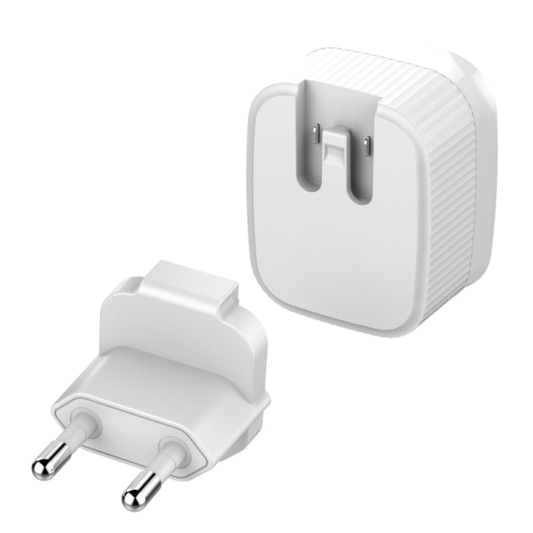 LDNIO A201 2.4A 듀얼 USB 충전 헤드 여행용 직충전 휴대폰 어댑터 충전기 마이크로 USB 데이터 케이블 포함, 마이크로 USB