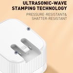 LDNIO A201 2.4A 듀얼 USB 충전 헤드 여행용 직충전 휴대폰 어댑터 충전기 마이크로 USB 데이터 케이블 포함, 마이크로 USB