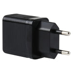 LZ-728 2-in-1 18W QC 3.0 USB 인터페이스 여행용 충전기 + USB to 8핀 데이터 케이블 세트, EU 플러그, 케이블 길이: 1m, 8핀 케이블 포함