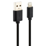 LZ-728 2-in-1 18W QC 3.0 USB 인터페이스 여행용 충전기 + USB to 8핀 데이터 케이블 세트, EU 플러그, 케이블 길이: 1m, 8핀 케이블 포함