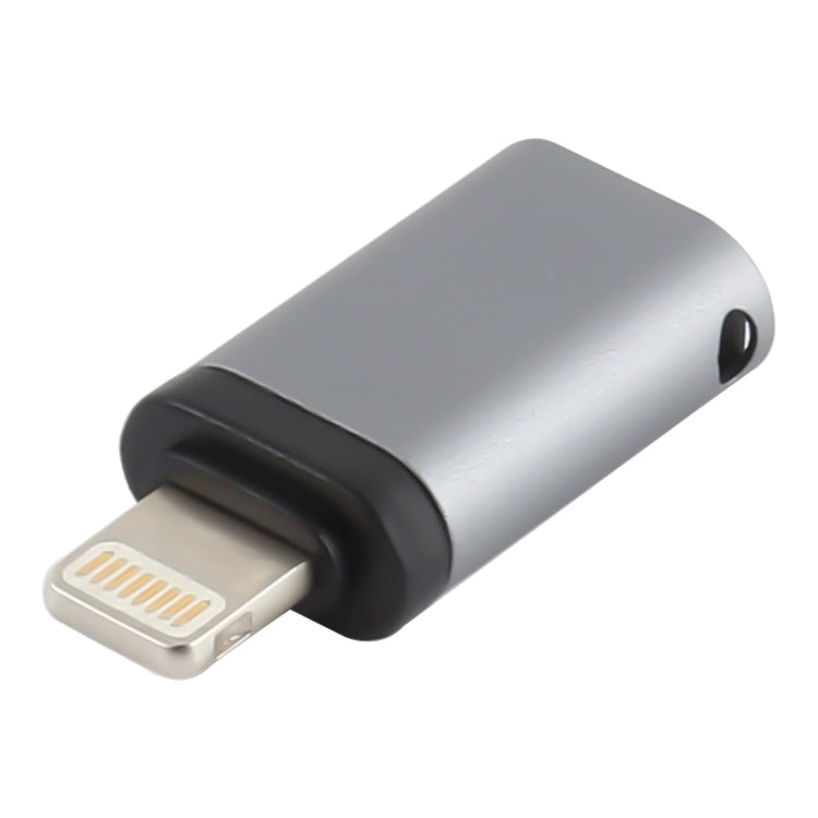 8핀 수컷 to USB-C / 타입-C 암컷 충전 어댑터, 데이터 전송 지원, 8핀 수컷