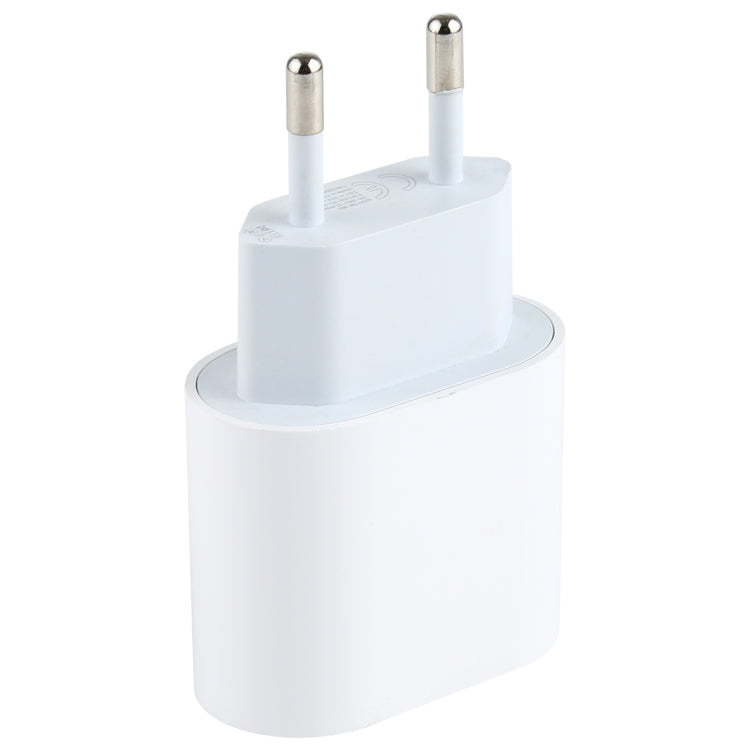 L-012 2 in 1 20W PD USB-C / Type-C 인터페이스 여행용 충전기 + USB-C / Type-C to 8핀 데이터 케이블 세트, EU 플러그