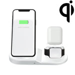 OJD-45 3 in 1 QI 10W 휴대폰 + 시계 + 8핀 이어폰 충전 포트 다기능 무선 충전기, 휴대폰 & 시계 & AirPods 2용, OJD-45