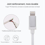 1m 네트 스타일 메탈 헤드 8핀 to USB 데이터 / 충전 케이블