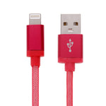 1m 네트 스타일 메탈 헤드 8핀 to USB 데이터 / 충전 케이블