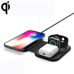 F20 3-in-1 15W 다기능 자석 접이식 무선 충전기 iPhone 시리즈 & 애플 워치 & AirPods용, F20