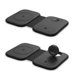 F20 3-in-1 15W 다기능 자석 접이식 무선 충전기 iPhone 시리즈 & 애플 워치 & AirPods용, F20