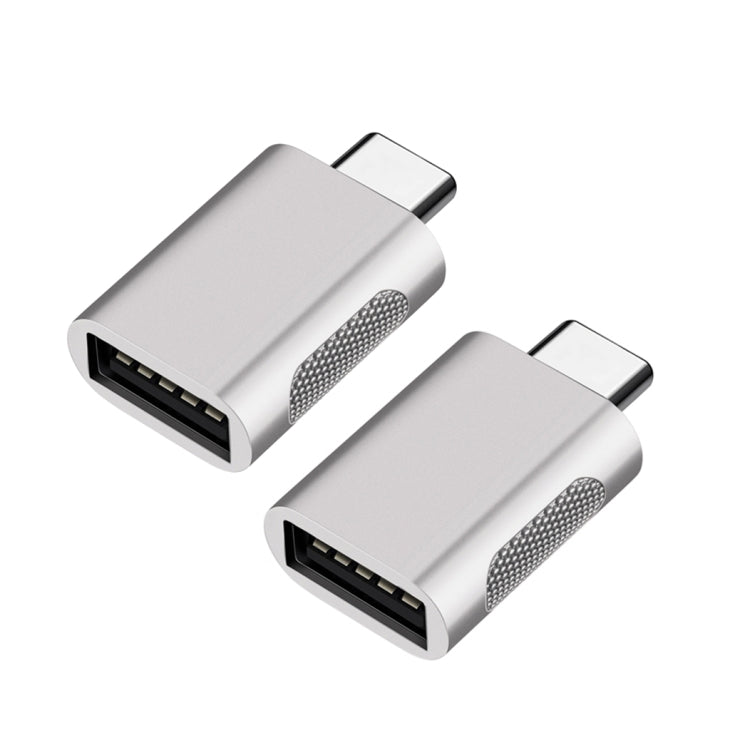 2개입 SBT-158 USB-C / 타입-C 수컷 to USB 3.0 암컷 아연 합금 어댑터, SBT-158 블랙, SBT-158 골드, SBT-158 로즈 골드, SBT-158 실버
