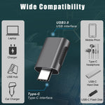 2개입 SBT-158 USB-C / 타입-C 수컷 to USB 3.0 암컷 아연 합금 어댑터, SBT-158 블랙, SBT-158 골드, SBT-158 로즈 골드, SBT-158 실버