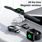 adj-983 휴대용 자석 무선 충전기, Apple Watch용, adj-983