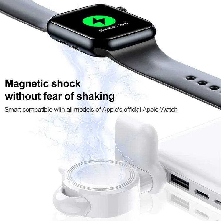 adj-983 휴대용 자석 무선 충전기, Apple Watch용, adj-983