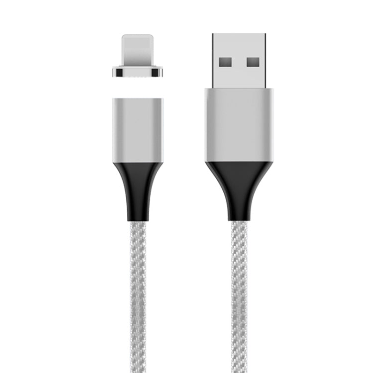 M11 5A USB to 8핀 나일론 꼬임 자석 데이터 케이블, 케이블 길이: 2m, 8핀