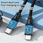 REMAX RC-140i Thor 시리즈 PD 20W USB-C / Type-C to 8핀 휴대용 랜야드 데이터 케이블, 케이블 길이: 1.2m, USB-C / Type-C to 8핀