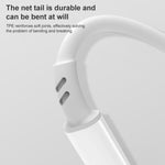 3A 3 in 1 USB to 타입-C / 8핀 / 마이크로 USB 고속 충전 케이블, 케이블 길이: 1.2m, 흰색