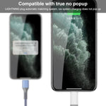 3A 3 in 1 USB to 타입-C / 8핀 / 마이크로 USB 고속 충전 케이블, 케이블 길이: 1.2m, 흰색