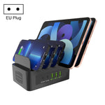 YFY-A54 100W USB + 타입-C 5포트 스마트 충전 스테이션, 휴대폰 및 태블릿 거치대 포함, 미국 플러그, YFY-A54
